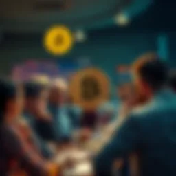 People discussing Bitcoin's future amidst market downturn on a forum
