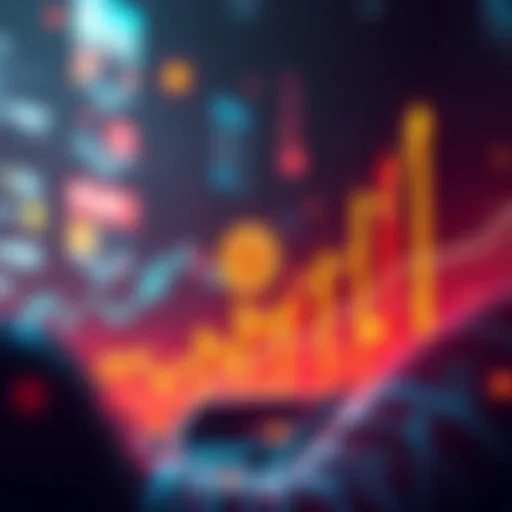 A graph showing Bitcoin's price rising sharply, indicating a strong upward trend in the cryptocurrency market.