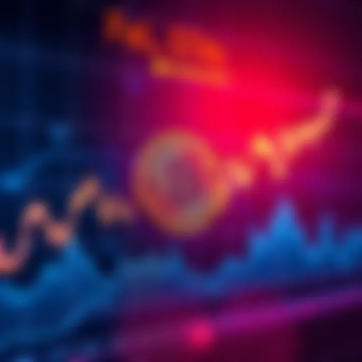 Bitcoin Market Trends Graph showing Bitcoin's strong performance despite falling public interest, with keywords like ETF inflows and community sentiment highlighted.