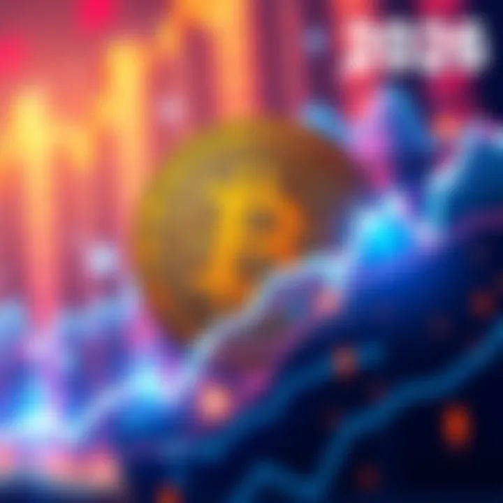 A graphic showing Bitcoin price trends and market predictions for 2026