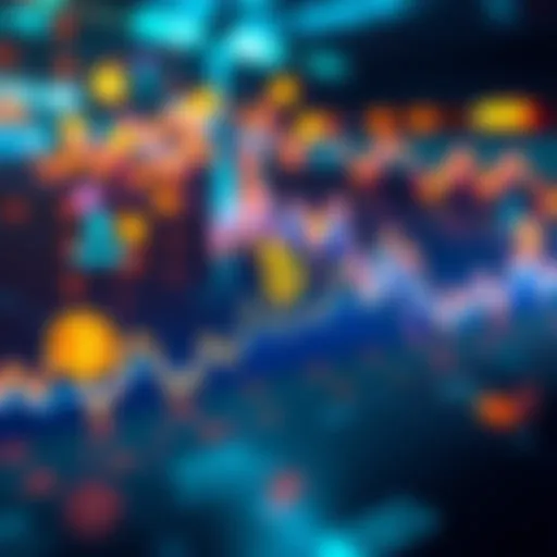 Bitcoin Market Trends 2026 A graph showing Bitcoin price trends and fluctuations in 2026 with investment icons