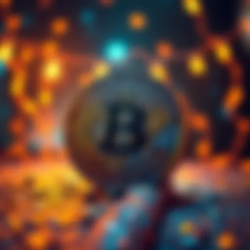 A graphic showing a Bitcoin coin with a festive backdrop, symbolizing the achievement of 20 million mined coins and its impact on investors.