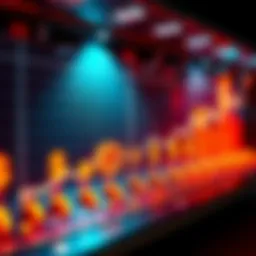 A clear graph showing the relationship between Bitcoin prices and mining costs over time, with dollar signs and Bitcoin symbols included.