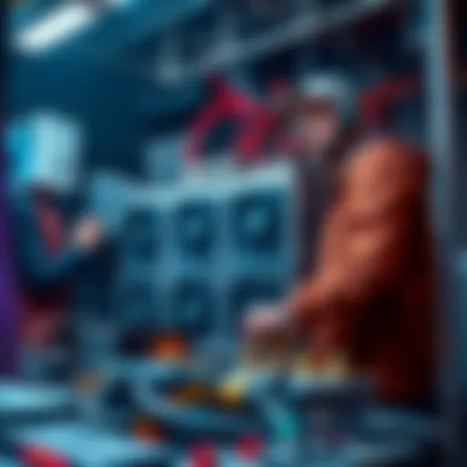 Two newcomers setting up 10 S19K Pro mining units in a small-scale operation