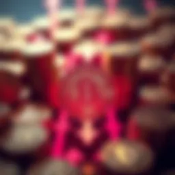 A graphic showing Bitcoin coins with arrows indicating movement, symbolizing 8% of the total supply changing hands.