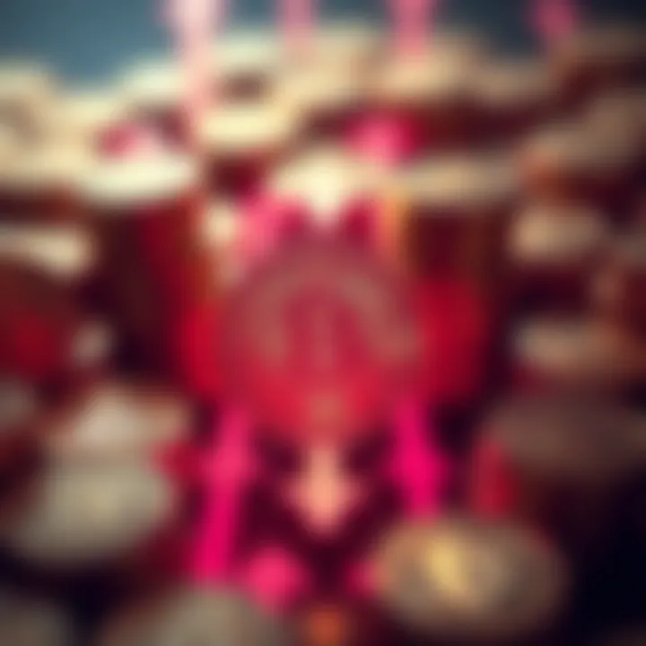 A graphic showing Bitcoin coins with arrows indicating movement, symbolizing 8% of the total supply changing hands.