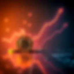 A graph showing the upward trend of Bitcoin prices alongside a rising line for MSTR shares, highlighting their relationship to Bitcoin's scarcity.