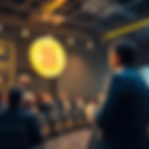 Kevin Warsh discusses Bitcoin's role for young investors in a financial forum setting