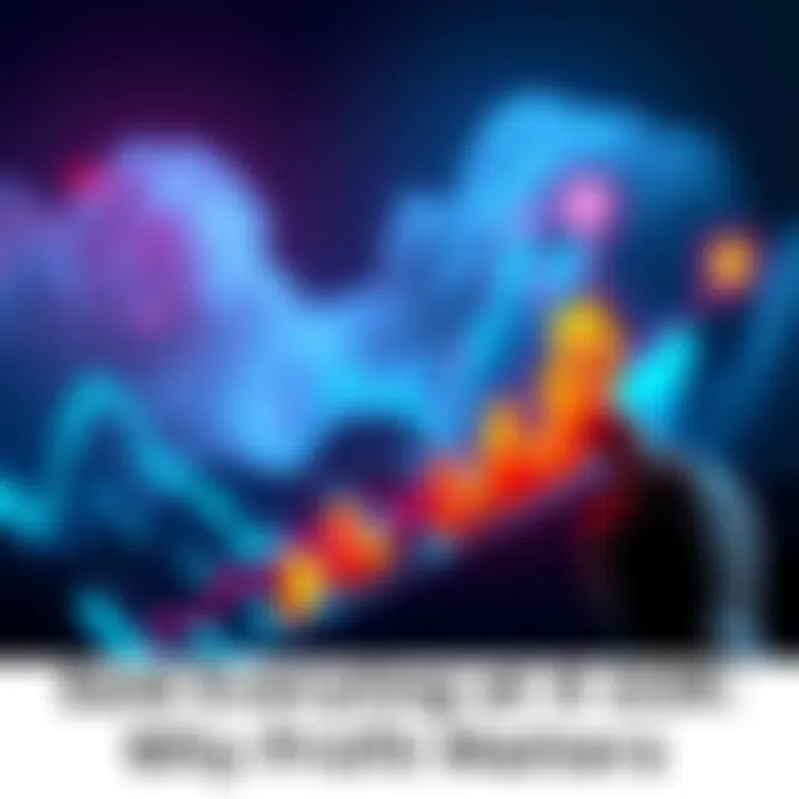 A graphic showing Bitcoin's rising value with a peak at 122K, featuring a chart and dollar signs indicating profit taking.