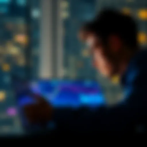 A person looking at a laptop displaying Bitcoin charts, reflecting on their financial journey in cryptocurrency.