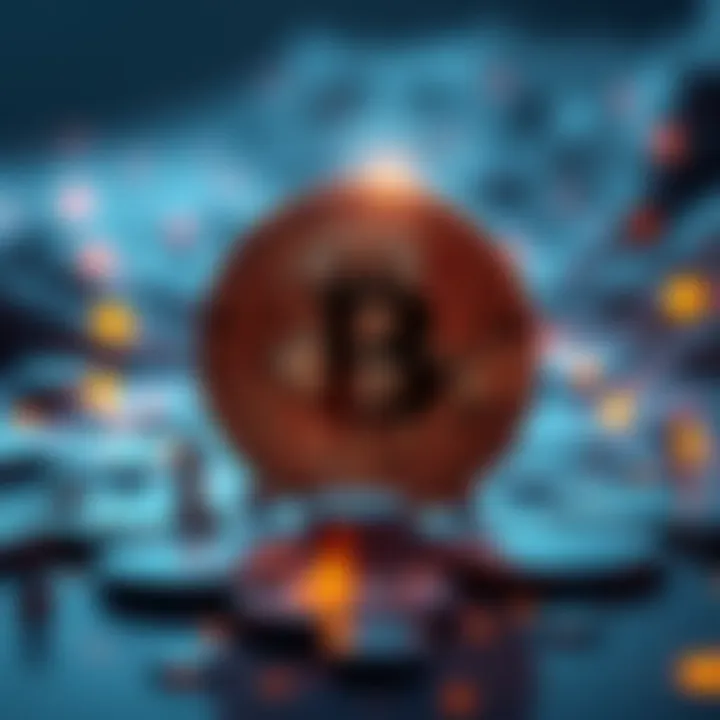 A conceptual representation of Bitcoin symbolizing freedom and innovation in finance