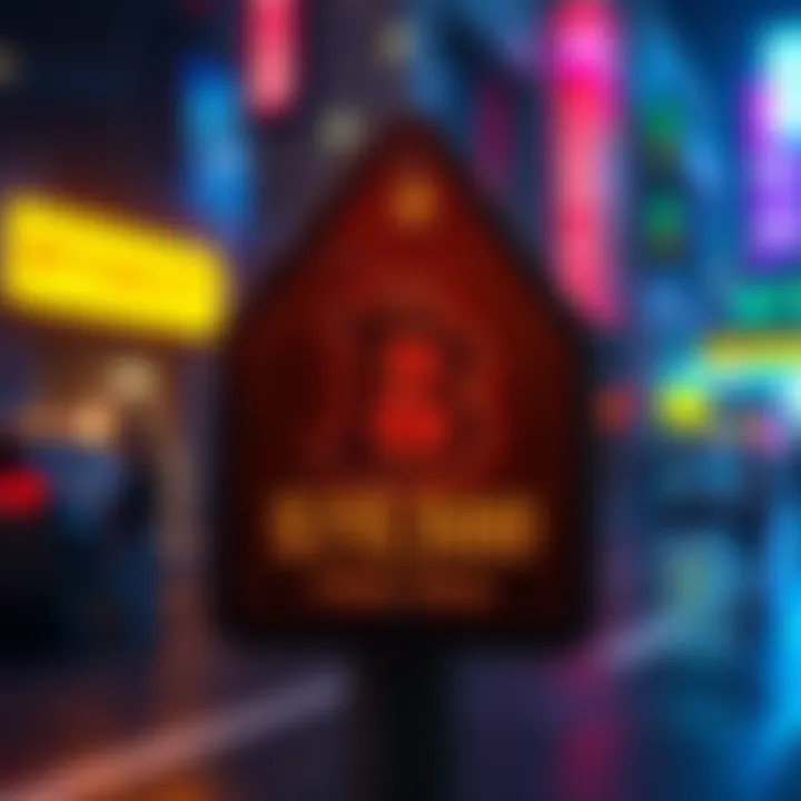 A graphic showing a warning sign with Bitcoin logo and price tag below $70,500, encouraging quick action to buy.