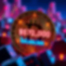 A digital representation of Bitcoin with a price tag showing above $70,000, emphasizing urgency for investors to take action.