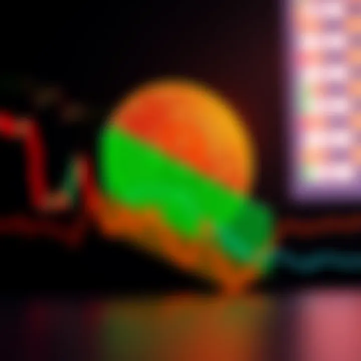 Graphic showing Bitcoin price chart with a highlighted 151% TWAP deviation and potential buy zone at $42k