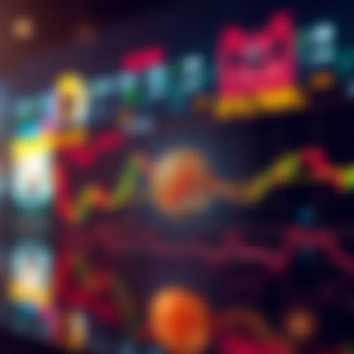 Graph showing Bitcoin's price stabilization at $74.5K with trend lines and market indicators