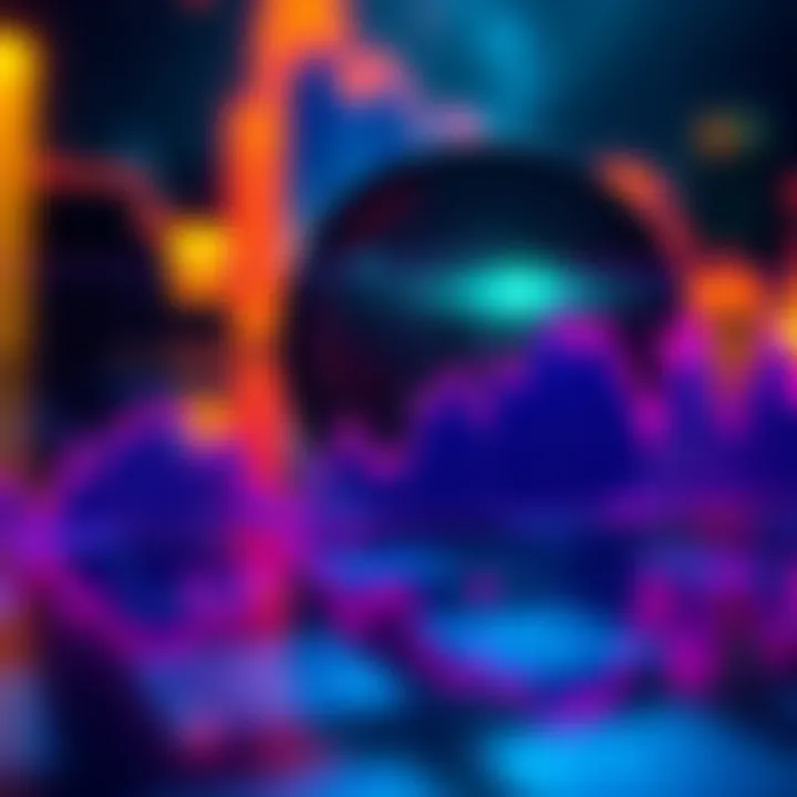 A line graph showing the recent fluctuations in Bitcoin's price, highlighting the lowest recorded value today.