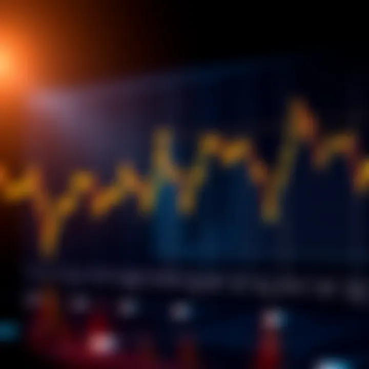 Line graph showing fluctuating Bitcoin prices with a focus on recent trends indicating stability and potential decline.