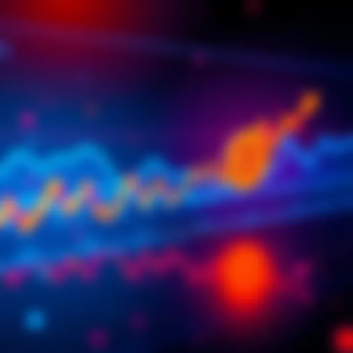 A line graph showing Bitcoin's recent price movements and trends.