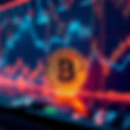 A detailed Bitcoin price chart showing fluctuations and trends, indicating potential future movements in value.