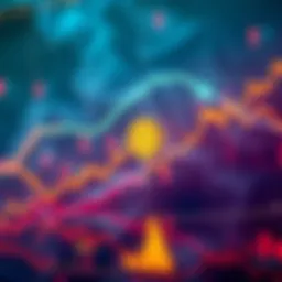 A chart showing Bitcoin prices stabilizing around its intrinsic value, with upward trend indicators