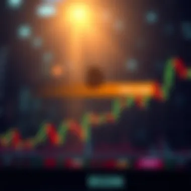 A Bitcoin price chart highlighting a missed re-entry point at $52,000, showing fluctuating prices and trader emotions.