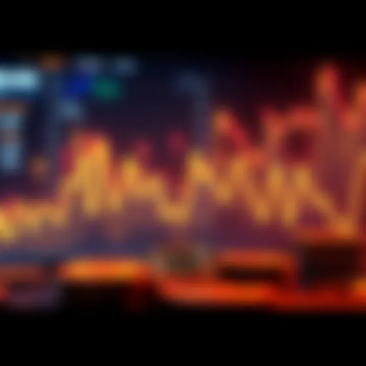 Bitcoin Price Chart Decline A line graph showing Bitcoin's price decreasing over the past five months, indicating a potential losing streak.