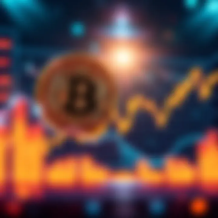 A chart displaying Bitcoin's price movement with an upward trend, indicating potential growth to 85K.