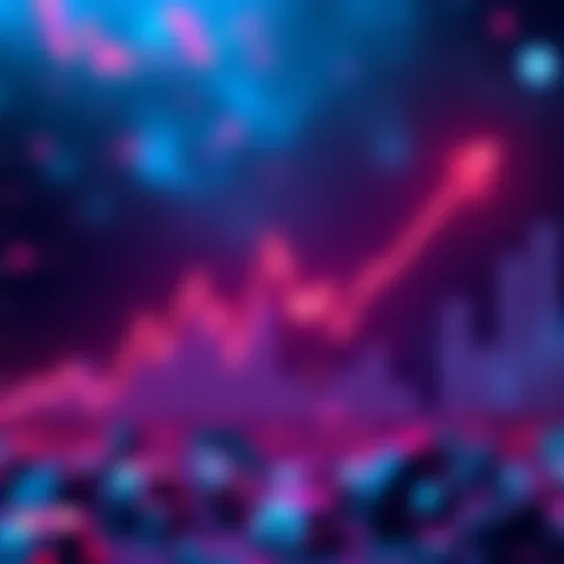 A graph showing the sharp decline in Bitcoin prices with a downward trend line.