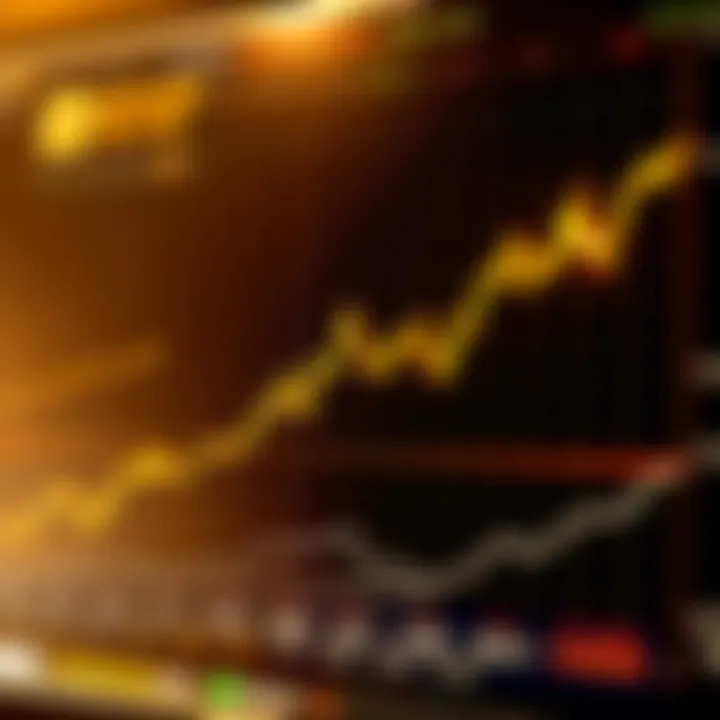 A Bitcoin price chart showing a significant decline, indicating market instability and investor uncertainty.