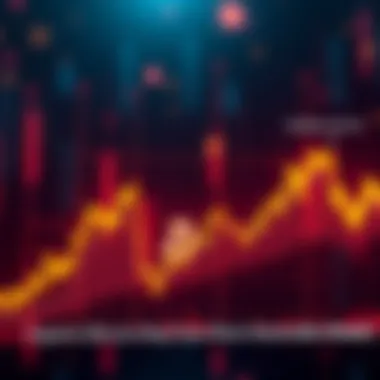 Bitcoin graph showing declines A line graph displaying Bitcoin's price fluctuations with a downward trend and cautious analyst notes