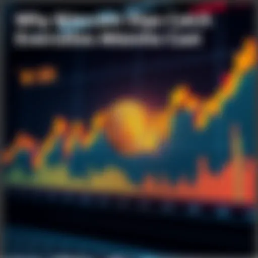 Graph showing a recent drop in Bitcoin prices with market reactions