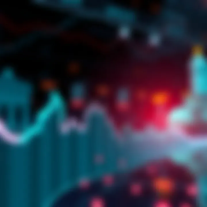 A graphic showing Bitcoin's price falling below production costs with a downward trend line.