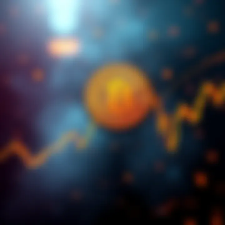 Graph showing Bitcoin's significant decline below $50,000