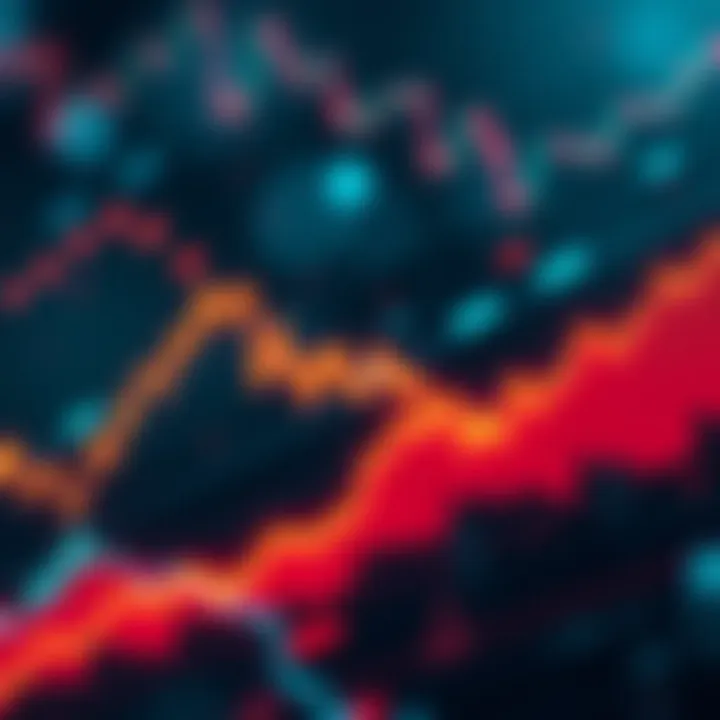 A graph showing Bitcoin's price plummeting over 20% at the start of 2026, with a downward trend line and red indicators.