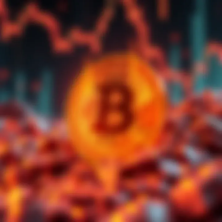 A visual representation of Bitcoin's price falling below $80K, with a chart showing downward movement and buyers holding steady at $79K.