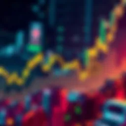A graph showing Bitcoin's price drop from $80K to $73.5K, illustrating market sentiment changes.