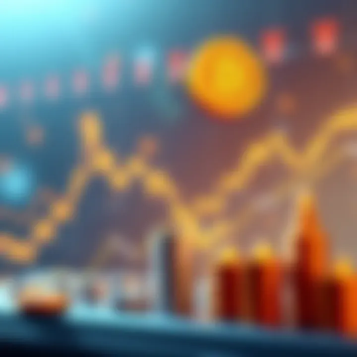 Bitcoin price drop Graph showing Bitcoin price dropping below 100k with symbols of buying and selling