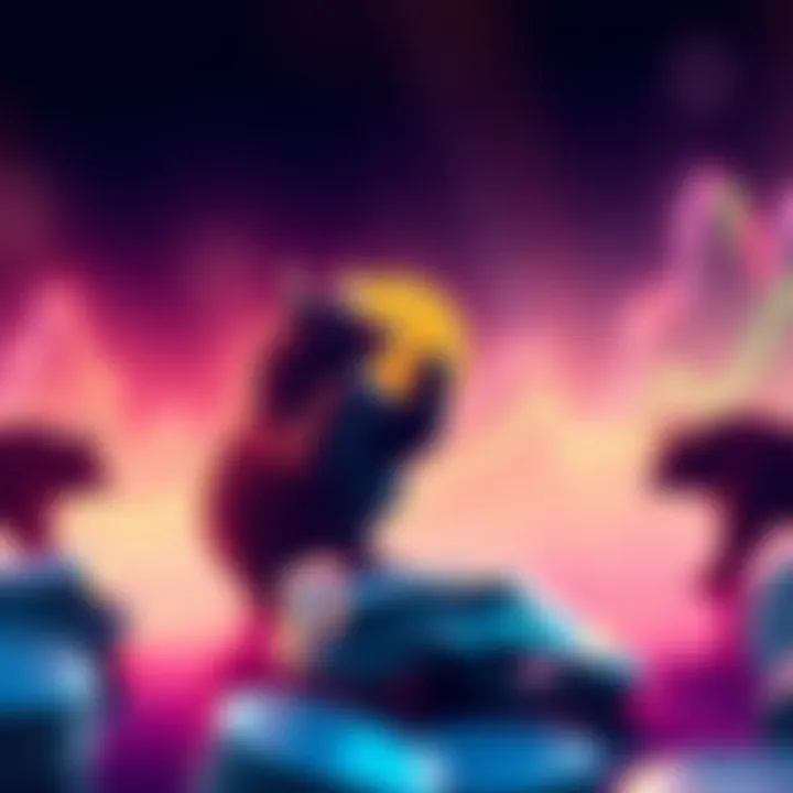 A graph showing Bitcoin's price dropping below 90K with bears and bulls representing market sentiment