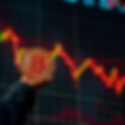 A chart showing Bitcoin's price drop of 20% in November after reaching highs in October.