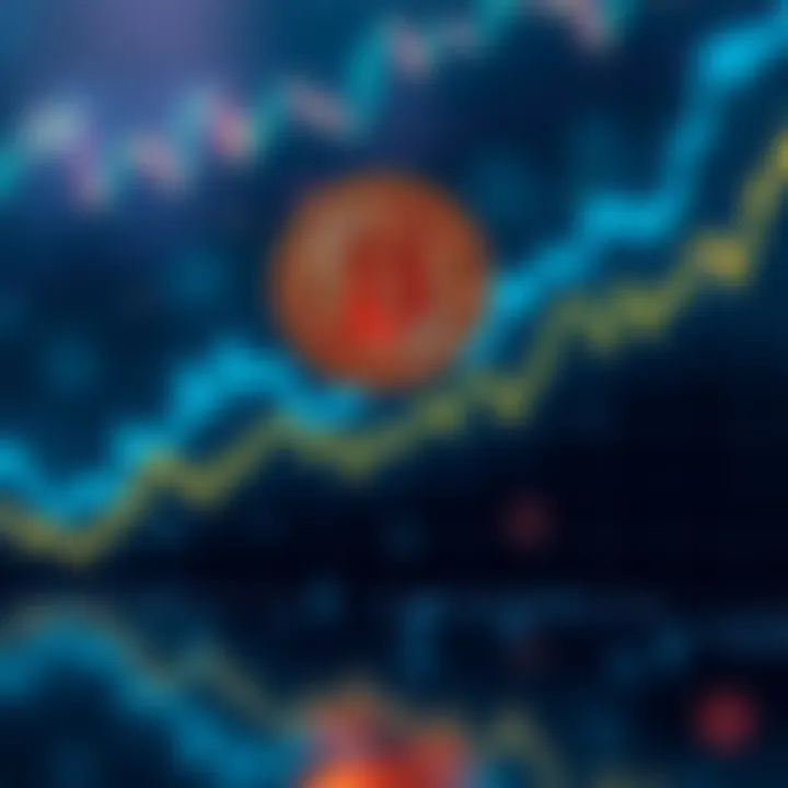 Graph showing a downward trend in Bitcoin's price approaching 92,000