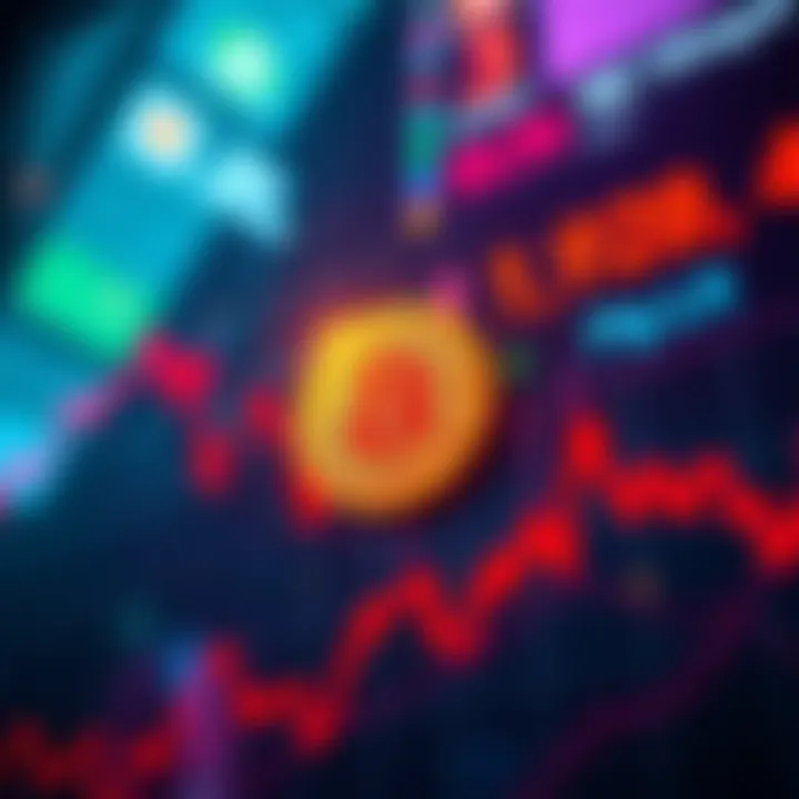 Bitcoin Price Fluctuations Graph showing Bitcoin price changes around US market open times, with noticeable dips and spikes