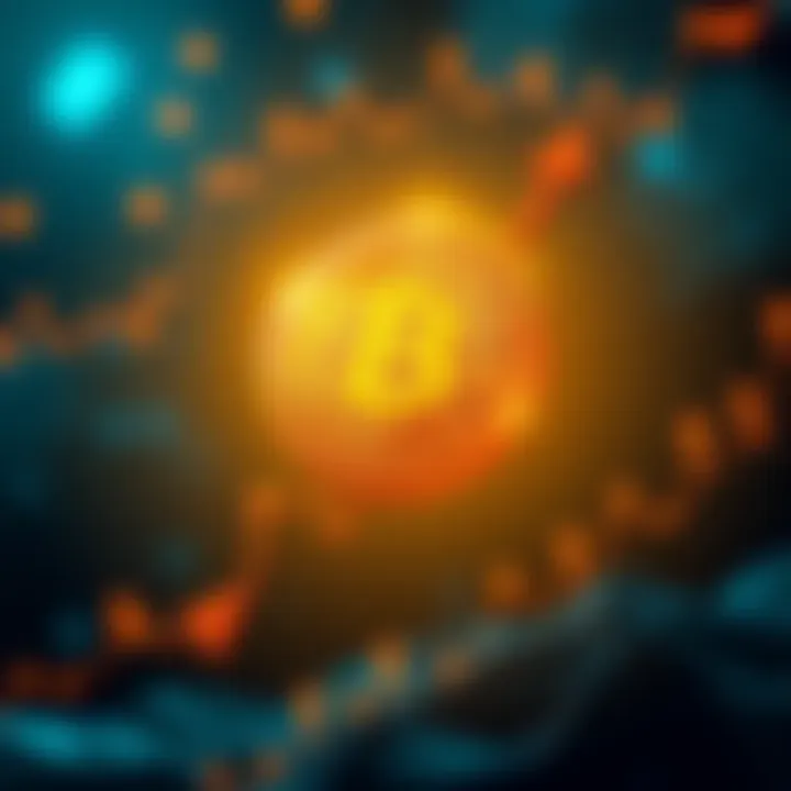 A graphic showing a rising Bitcoin price chart with arrows and dollar signs, indicating potential growth toward a million dollars.