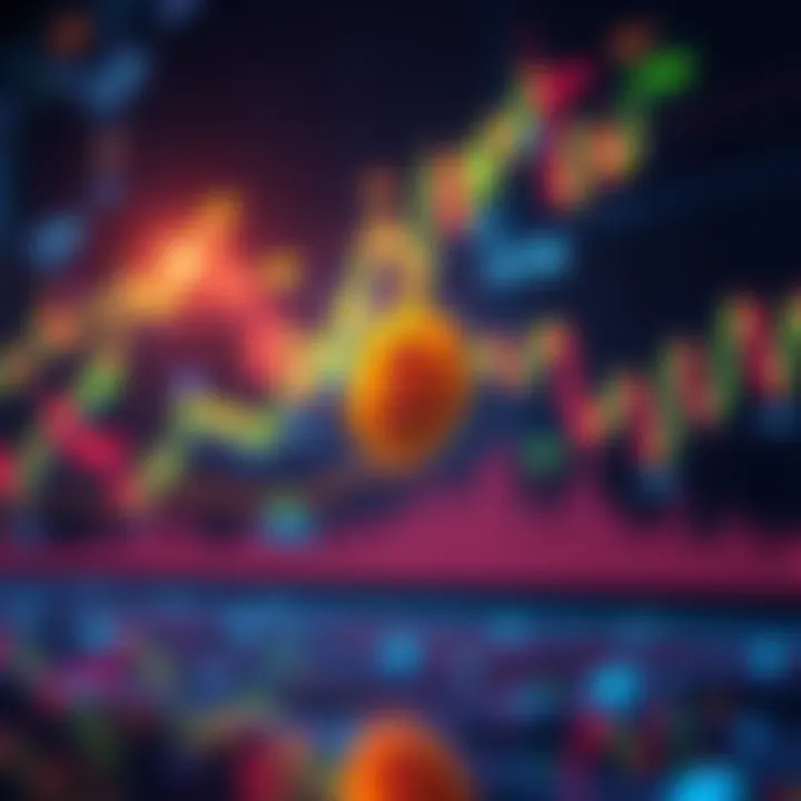 Bitcoin Price Movement Chart Chart showing Bitcoin's price fluctuations on Whitepaper Day with market trends highlighted