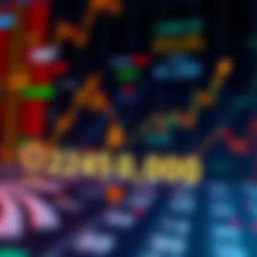 Bitcoin price prediction A graph showing Bitcoin price rising toward $240,000 with financial symbols in the background.