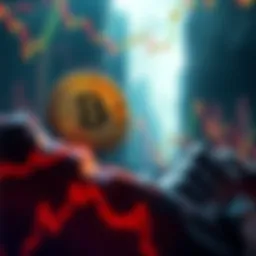 Chart showing Bitcoin price struggling at $85,000 with support at $80,000, illustrating market dynamics and Wall Street's influence.