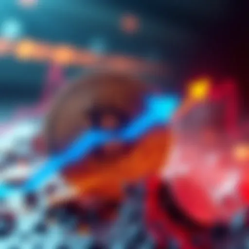 Illustration of Bitcoin symbol with a rising graph, indicating potential price increase to $116,000 and possible liquidations in the market.