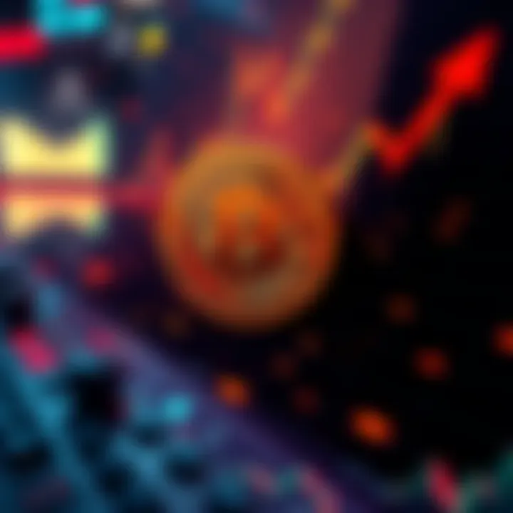 Bitcoin price spikes from $68,000 to $71,000 with a chart showing sharp increase