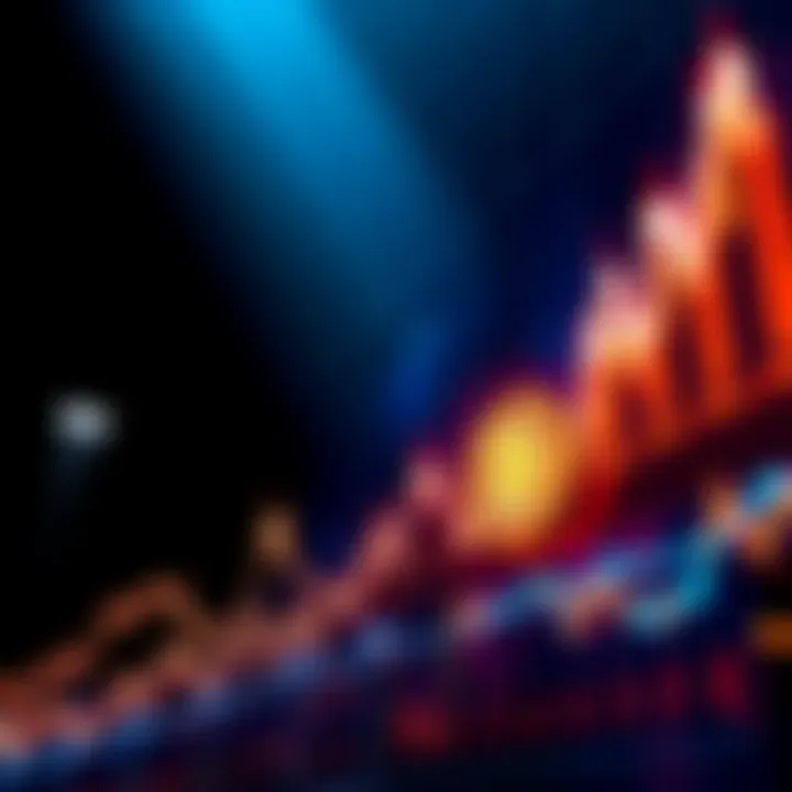 Graph showing Bitcoin price rising sharply with liquidations displayed on the side.