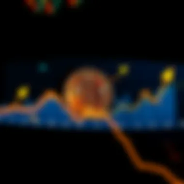 Bitcoin price surge Graph showing Bitcoin's price rise from $64K to nearly $78K with arrows indicating growth and excitement among investors.