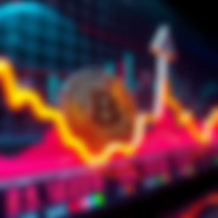A graph showing Bitcoin price climbing over $80,000 with an upward trend arrow.